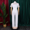 Elegant Jumpsuits & Rompers for Women O Neck Lace Patchwork Short Sleeve Sashes High Waisted Luxury Birthday Party Dinner Outfit