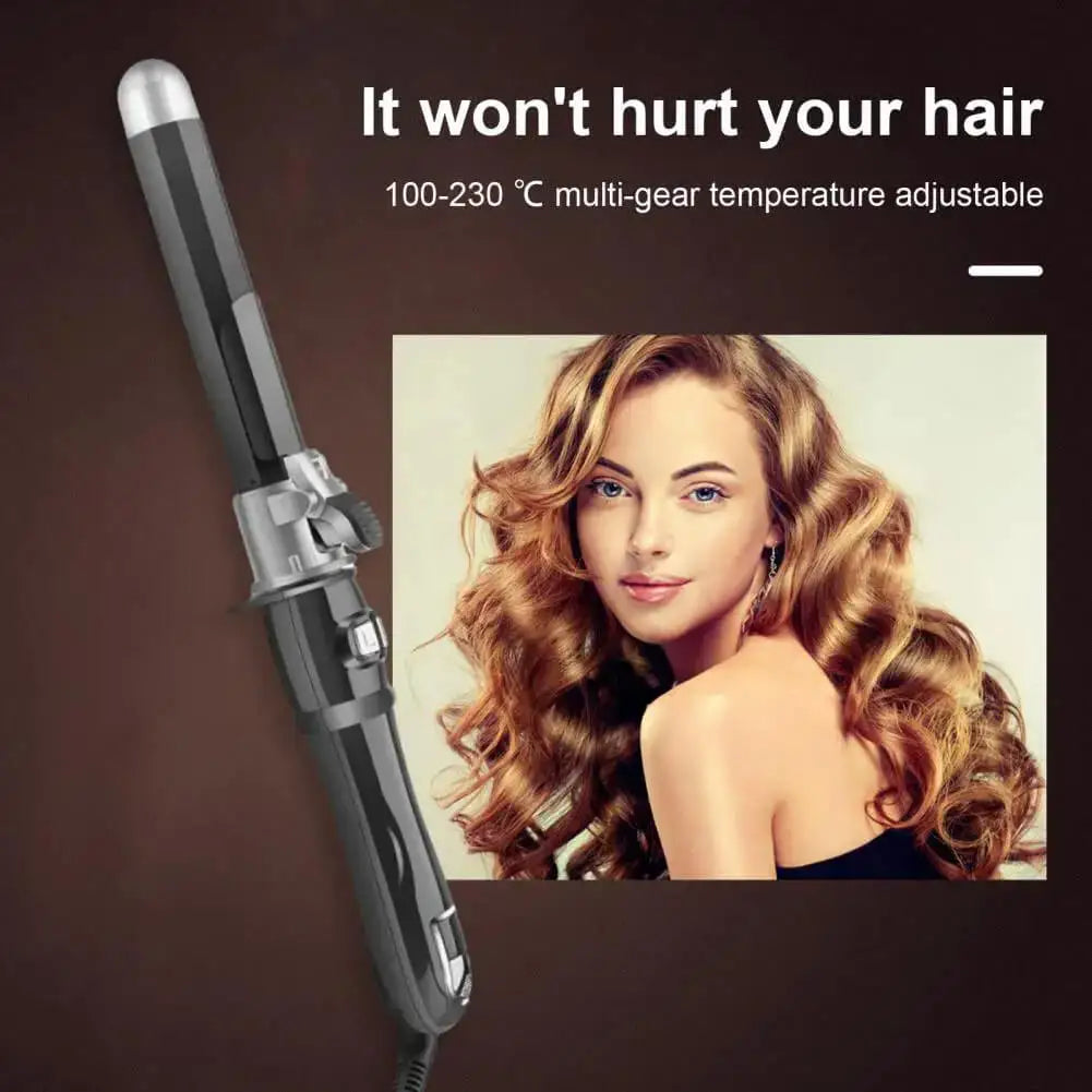 2024 Best Hair Curling Wand 28mm Automatic Rotating Curling Iron for Professional Big Waves and Inward Curls