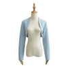 2023 Autumn V neck Open stitching Cropped Blazer Women Full Sleeve Short Suits Fashion Outerwear