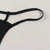 Sexy Silhouette Slogan Print Lingerie Seductive Women's Underwear Thongs Super Hot G-string Thin Strap Low Waist Elastic T-back