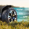 Gyroor Warrior 8.5 inch 350W*2 off-Road Hoverboard - All Terrain Hoverboard with Bluetooth Speaker and LED Lights, 10mph
