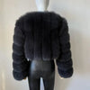 2023 Neuer kurzer Stil Echtfuchspelzmantel Winter Damen Natur Warme Mode Luxus