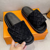 Magic Tape Flat Slippers Women Summer Luxury Shoes Brand Platform Sandals Ladies Height Increase Flats Slides Women Slippers