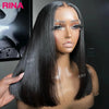 1B Green Colored Short Bob Wigs 180 Density 13x4 Lace Front Human Hair Wig For Black Women PrePlucked Brazilian Straight Bob Wig