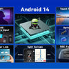 Android 14 Car Radio For Toyota Prius XW50 2015 - 2020 AI Voice Wireless Carplay Multimedia Video Player Navigation GPS Stereo