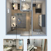 Modern Design Luxury Shipping Container House 20ft  Tiny Homes Prefab Houses Modular Prefabricated Mobile Home 3 Bedroom Price