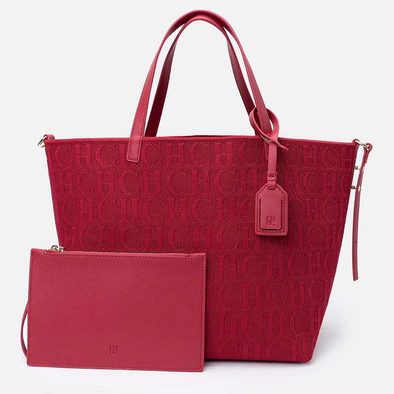 CH Classic Models of Women's Shoulder Bag Solid Color Fashionable Versatile Large-capacity Handbag Elegant Shopping Ladies Bag