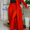 Women's Set Full Sleeve X-Long Blazer Coat+ Long Pant Suit 2025 Spring Streetwear Two 2 Piece Set Africa OL Work Outfits