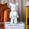 20/28/35cm Aesthetic Bear Figure Stautes Ceramics Violent Bear Figurines Sculptures Decor Luxury Room Decorations Home Ornament