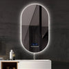 Bathroom Smart Makeup LED Mirror Adjustable light With Bluetooth Speaker Anti-Fog Human Body Induction Hotel Decoration Mirror
