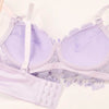 Midnite StarSolid Wireless Sexy Simple Push Up Bra Lace Floral Adjusted Bralette Lingerie Comfort Breathable Bras For Women
