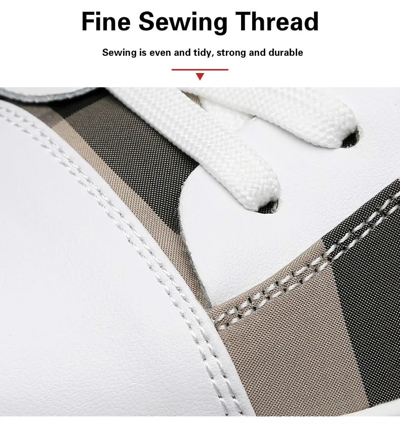 2022 New Fashion Mens Breathable Skateboard Shoes Men Fashion Sneakers High Quality Trainers Shoes Casual Genuine Leather Shoes