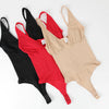 Sexy Sleeveless Bodycon Jumpsuit Women Fashion Camisole Top Abdomen Control Bodysuit Party Hotel Streetwear Outerwear Shapewear