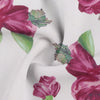 Women Sexy Off Shoulder Printing Blouses Chic and Elegant Lantern Long Sleeve Lace Up Bow Cropped Tops Casual Slim Shirts 2023