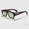 2024 Luxury Brand Sunglasses Men Top Quality SDEVOTO Handmade Square Vintage Acetate UV400 Fashion Women Protection SUN GLASSES