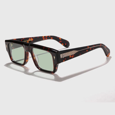 2024 Luxury Brand Sunglasses Men Top Quality SDEVOTO Handmade Square Vintage Acetate UV400 Fashion Women Protection SUN GLASSES