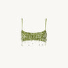 Sexy Sequins Tassel Skirt Sets Women Sling Crop Tops Hip Package A-line Short Skirts 2025 Summer Chic Beach Party Outfits Lady