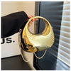 Luxury Designer Evening Clutch Clear Acrylic Women Handbags Fashion Shoulder Bag Half Moon Wedding Purses Party Tote Ladies 2025