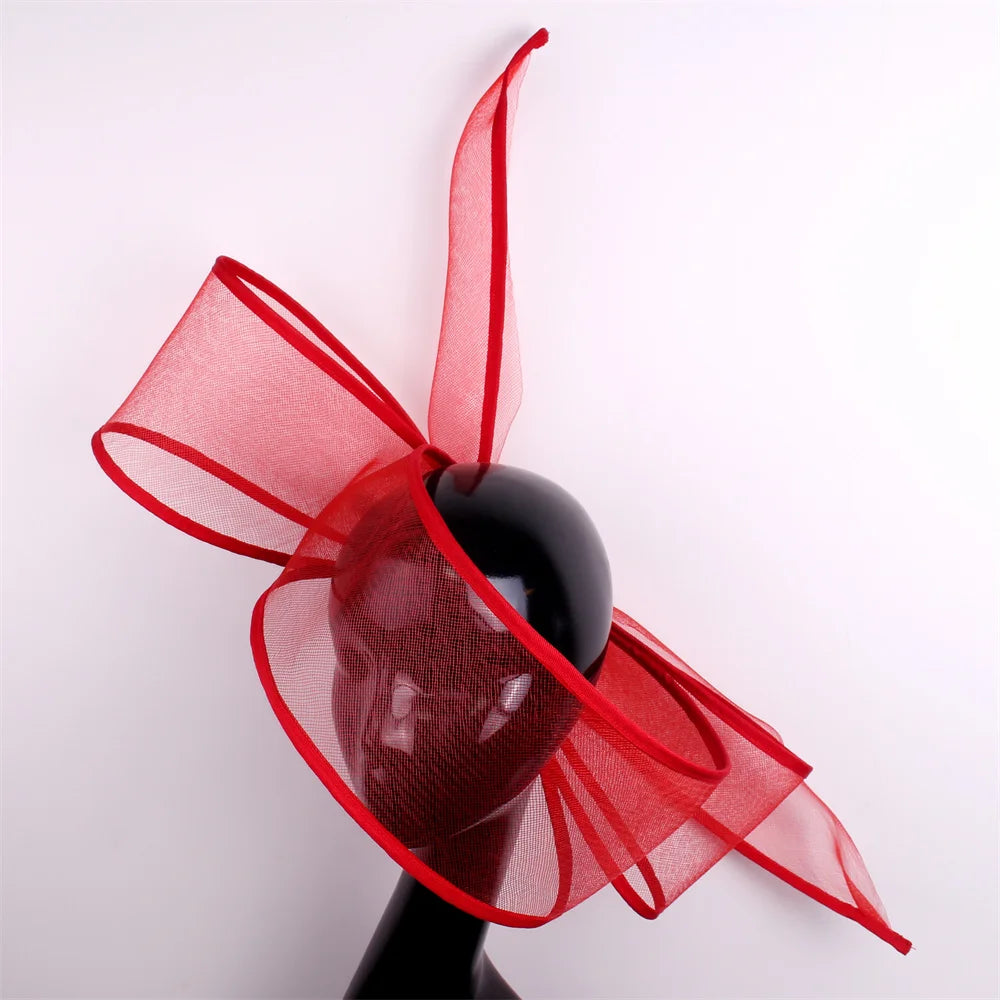 New Black Fascinator Wedding Pillbox Hat Women Elegant Fascinator Hats Hair Clip Church Ladies Party Headpiece Fashion Headwear