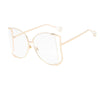 2024 Half Frame Brand Designer Glasses Women Square Pearl Famous Sunglasses Female Fashion Oversized Clear Pink Eyewear Ladies