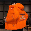 Men Harajuku Colorful Bubble Coat Winter Jacket 2024 Mens Streetwear Hip Hop Parka Korean Yellow Black Clothes Puffer Jackets