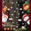 Christmas Window Sticker Merry Christmas Decorations For Home 2024 Cristmas Ornament Xmas Navidad Natal Gifts New Year 2025