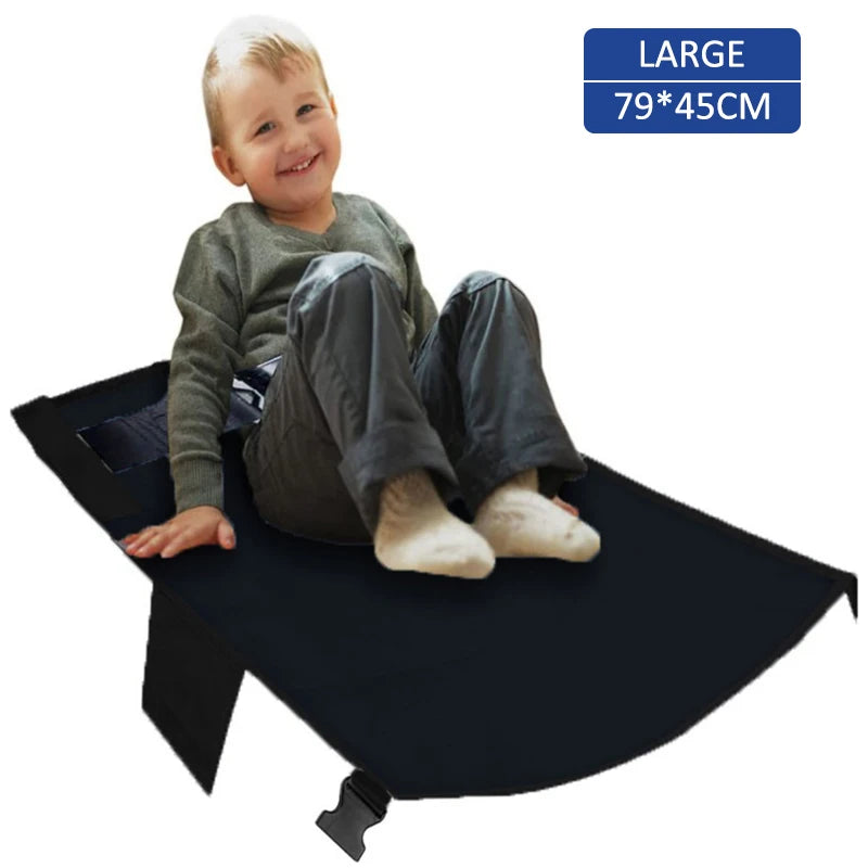 Kids Travel Airplane Bed Baby Pedals Bed Portable Kids Airplane Footrest Hammock for Flights Seat Extender Baby Travel Accessory