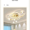 Modern Minimalist LED Ceiling Light Personalized Creative Ring Living Room Lights Gold Atmosphere Bedroom Study Chandelier