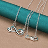925 sterling silver lady women Valentine's Day gift creative ring necklace stud earrings fashion jewelry set wedding party nice