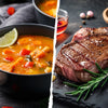 Induction Cookware Set 10 Pieces, Nonstick Pots and Pans Set with Removable Handles, for All Hobs, Stackable Design, Dishwasher/
