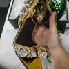 2024 Luxury Rhinestone Pointed Sandals Prom Super High Heel Sandals Slim Heel Dress Show Sandals Oversized 34-43 Women's Shoes