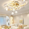 Modern Minimalist LED Ceiling Light Personalized Creative Ring Living Room Lights Gold Atmosphere Bedroom Study Chandelier