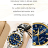POEDAGAR Luxury Ladies Dress Watch Luminous Waterproof Week Date Woman Wristwatch Stainless Steel Women Quartz Watches reloj+box