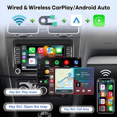 Android 13 Car Radio For VW Volkswagen Golf 5 6 Touran Passat B6 Jetta MK5 MK6 Autoradio Multimedia Player Smart car systems