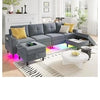 Queen Size Upholstered Platform Bed Velvet Fabric Big Headboard Wooden Frame Bedroom Storage Slat Support No Box Spring Needed