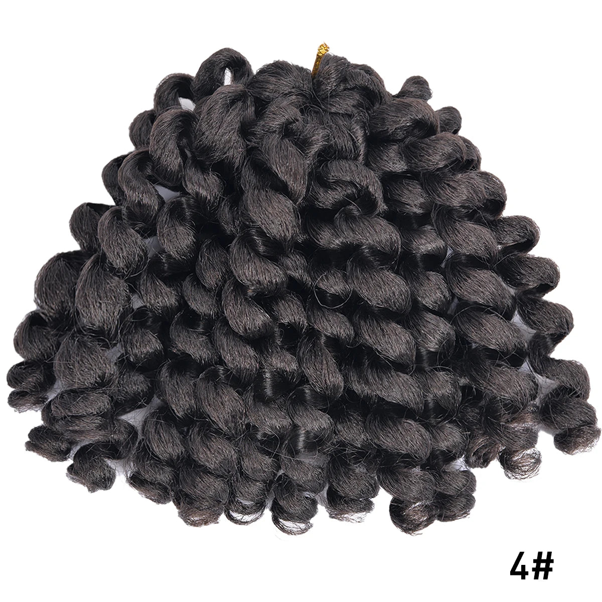 Synthetic Ombre Braiding Hair Jumpy Wand Curl Crochet Braids Hair Extension for Black Women Jamaican Bounce Curly Hair For Women