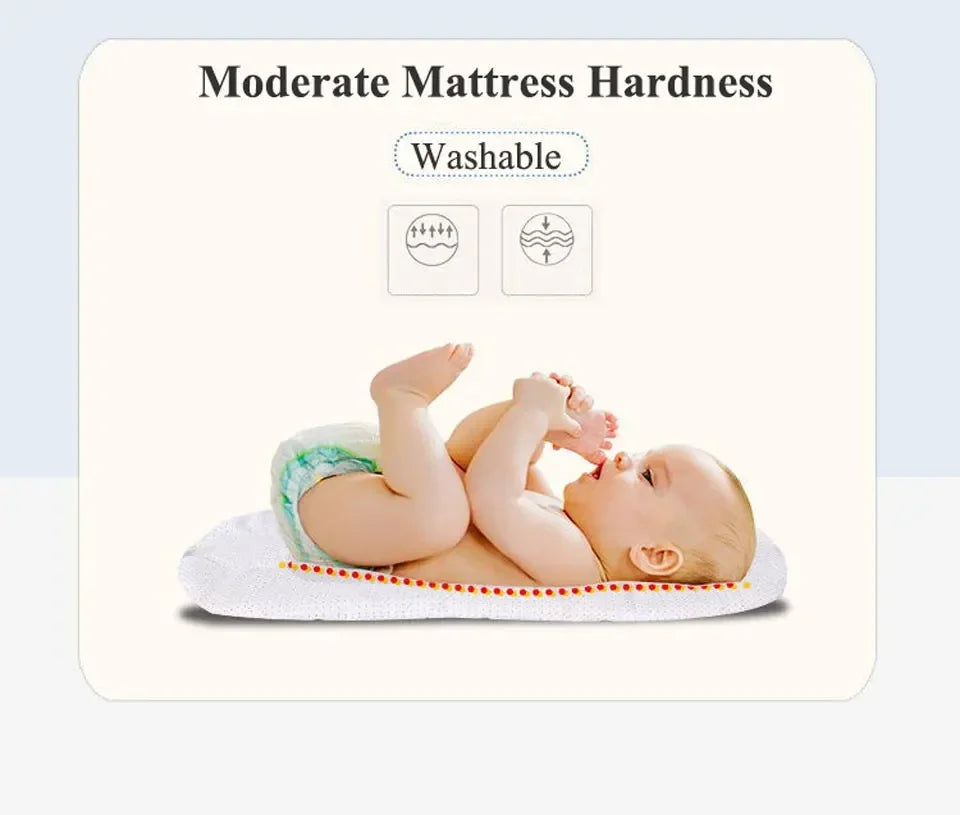 Baby Bed Folding Portable Baby Crib with Net and Awning Baby Nest Portable Baby Bed for Camping Infant Bed Bassinet for Baby