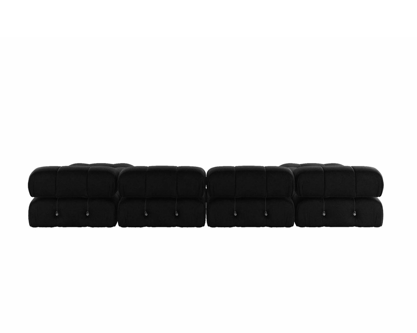 Modern Sectional Sofas Living Room U-Shaped Minimalist Velvet Fabric Large Sofa Couches Luxury 6-Seat Couch with Chaise Ottomans