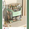 Transparent Desk Makeup Organizer Box Large Capacity Cosmetic Jewelry Storage Drawer Bathroom Dressing Table Sundries Container