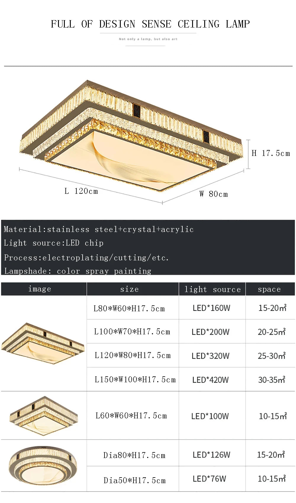 Luxury Ceiling Chandelier Gold Modern Led Lights Home Decor K9 Crystal Lustre for Living Room Bedroom Bathroom Home Appliance