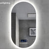 Bathroom Smart Makeup LED Mirror Adjustable light With Bluetooth Speaker Anti-Fog Human Body Induction Hotel Decoration Mirror