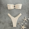 Micro Bikini Push Up Women Swimsuits 2024 Sexy Female Swimwear Brazilian Bikini Set Thong Biquini Swim Suits Solid Beachwear