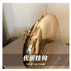Golden Acrylic Women Hobo Bags Luxury Designer Clear Beach Handbags Dinner Party Wedding Round Top Handle Evening Clutch Purse