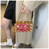 Mini Gold Chain Crossbody Bags for Women 2024 Y2K Korean Fashion Lady Evening Party Shoulder Bag Handbags and Purses