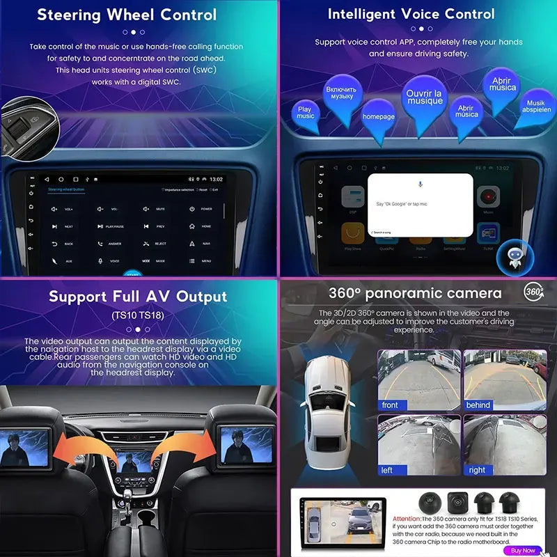 Android 14 Carplay Auto Car Radio GPS For Toyota Raize 1 2019 - 2023 For Daihatsu Rocky 2 2019 - 2021 RHD Stereo Player Video BT