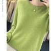 New cashmere sweater women's sweater in autumn and winter 100% merino wool fashion O-neck autumn warm pullover top