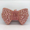 Newest Rhinestone Green/Black Clutch Purse Bow Luxury Diamond Women Red Evening Clutches Bags Wedding Bridal Bag Stones Handbags