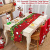 Christmas Table Runner Merry Christmas Decoration for Home Table 2024 Xmas Ornament Navidad Notal Noel Happy New Year Gifts 2025