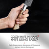 HEZHEN 1-5PC Knife Set Professional Damascus Steel  Chef Santoku Bread Utility Paring Cook Knife For Meat Sharp Kitchen Knife