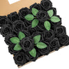 50-200PCS Artificial Roses Flowers Foam Flowers with Stems Fake Roses for DIY Wedding Bouquets Centerpieces Valentine's Day
